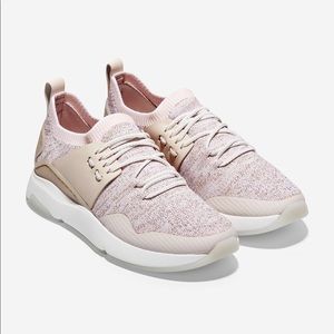 Cole Haan ZeroGrand All Day Pink Glitter Sneaker 8